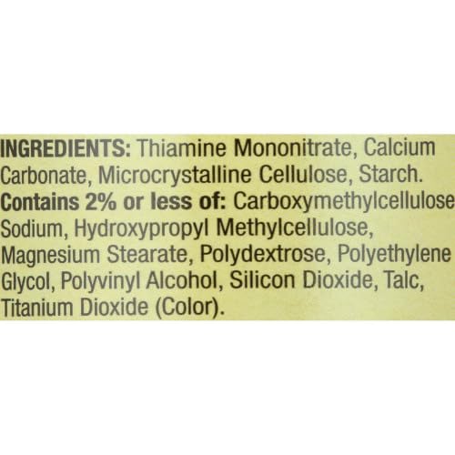 Spring Valley Vitamin B1 250 Milligrams tablets lifestyle product arrangement