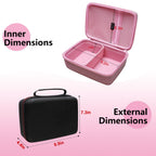 L LTGEM EVA travel organizer highlighting the protective central isolation baffle.