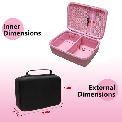 L LTGEM EVA travel organizer highlighting the protective central isolation baffle.