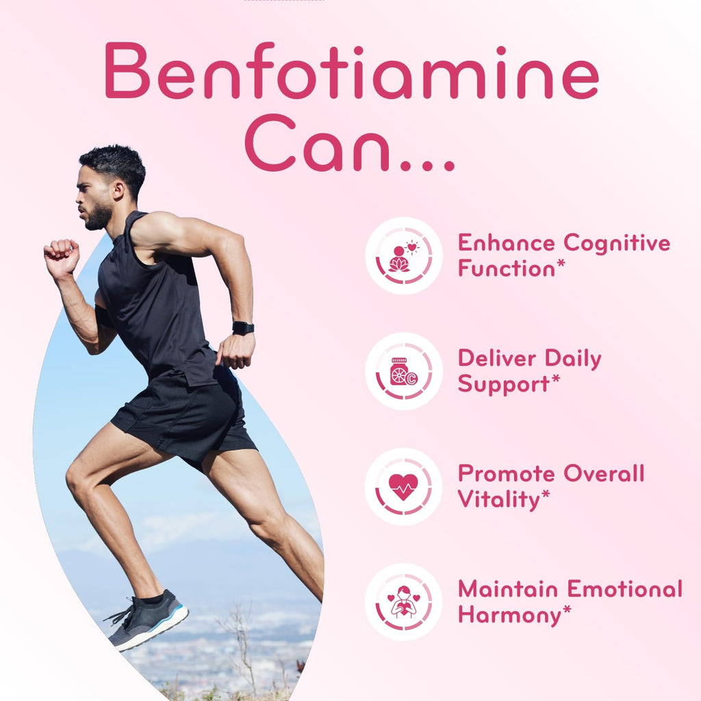 Clear Formulas Vitamin B1 bottle showcasing vegan and non-GMO symbols