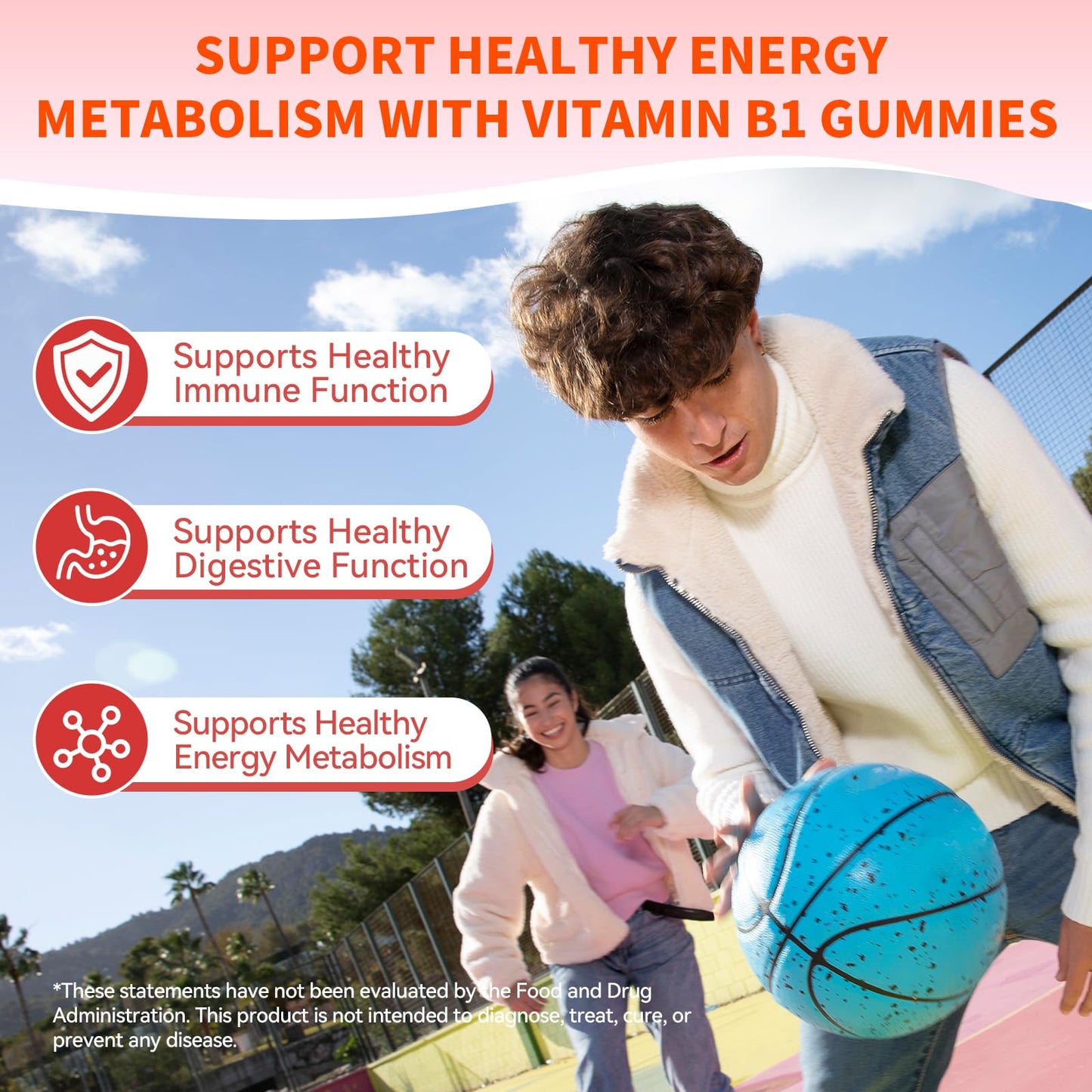 Mchokuu Benfotiamine energy metabolism supplement 60 count bottle angled view