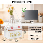 Rain Bunny waterproof polyester pump organizer displaying mesh pocket for charger cords.