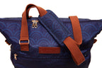 Sarah Wells Lizzy breast pump tote being carried as a professional work bag