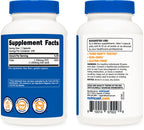 Nutricost non-GMO gluten free soy free Folic Acid bottle showing allergen safety certifications