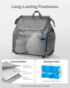VEVOR pumping carrying case with included reusable ice pack for cooling