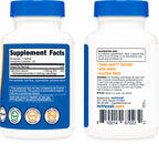 Nutricost brand active folate 1000mcg container highlighting third-party tested seal