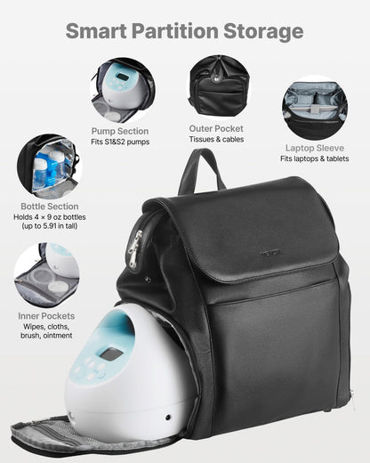 VEVOR travel utility bag showing fold out waterproof mat for hygiene