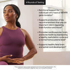 Thorne methylation support dietary supplement capsules close up visual on white background