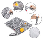 Damero wet dry pumping bag with unfolded waterproof mat