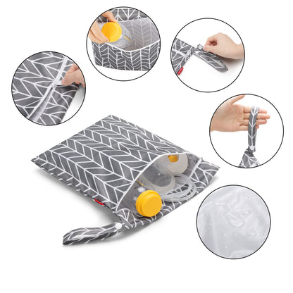 Damero wet dry pumping bag with unfolded waterproof mat