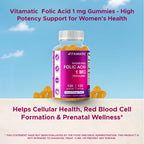 Vitamatic maternal health product packaging background view