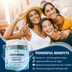 Nextdia high potency folate gummies showing the easy to chew blueberry pieces