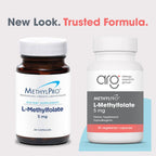 MethylPro L-Methylfolate 5 Milligrams daily capsule supplement for methylation support.
