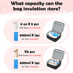 SLINRKE daily organizer backpack style view for working nursing moms
