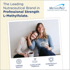 Authentic MethylPro L-methylfolate 30 capsules packaging display