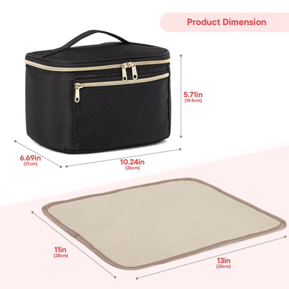 Fasrom wearable pump protective case top handle detail for easy carrying