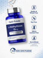 Carlyle L Methylfolate high potency quick release capsules for cardiovascular support description