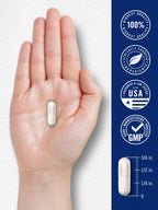 Carlyle L Methylfolate container displaying the gluten free and premium quality labels clearly
