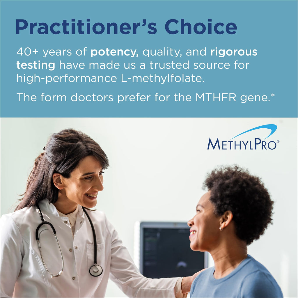 MethylPro 7500 mcg L-Methylfolate pure vegetarian capsules allergen free statement