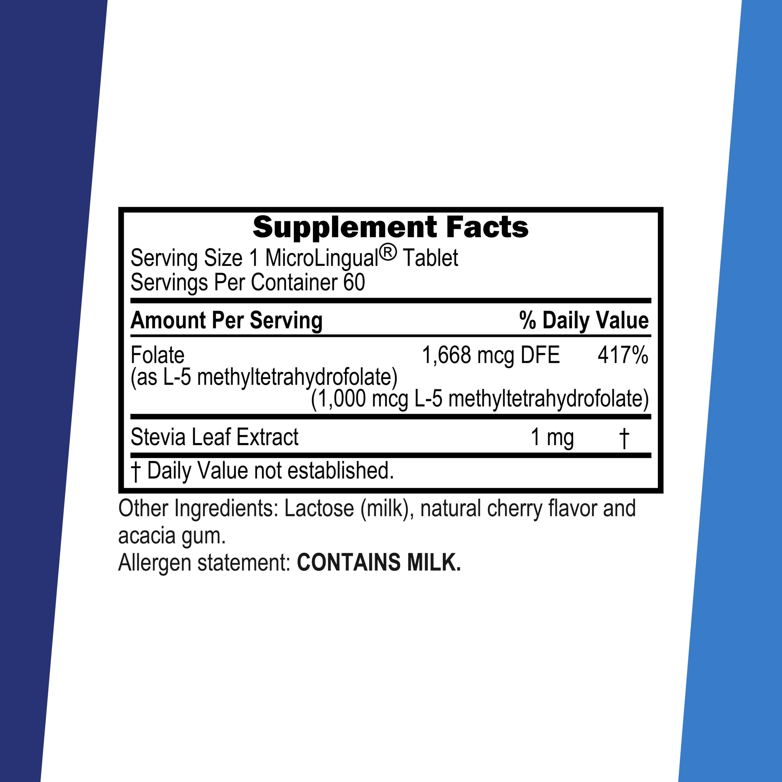 Close-up of the rapid dissolve sublingual tablets next to the Superior Source packaging.