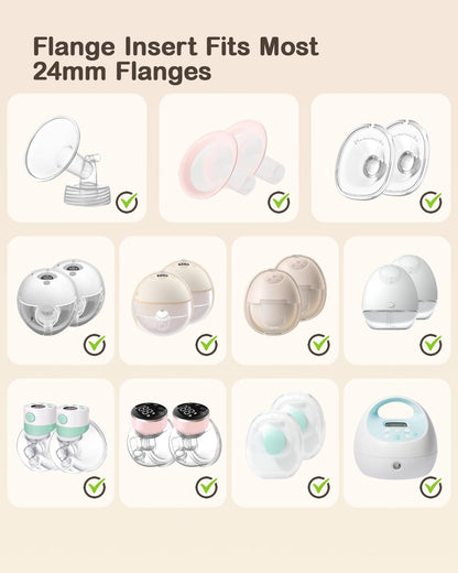 RoseDorée diaper bag internal setup showing removable dividers and elastic mesh pockets
