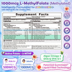 Nextdia active 5-MTHF folate and methylcobalamin B12 sugar free dietary supplement for family cognitive support.