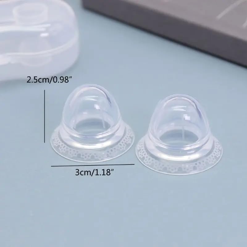 Medical-grade silicone nipple pullers for nursing mothers