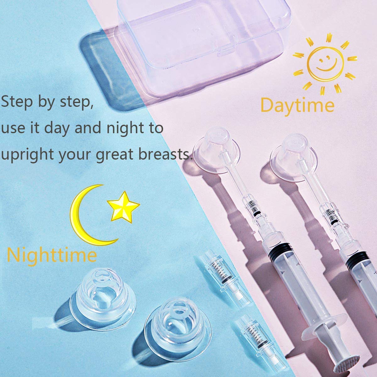 Gipizi medical-grade silicone nipple puller components
