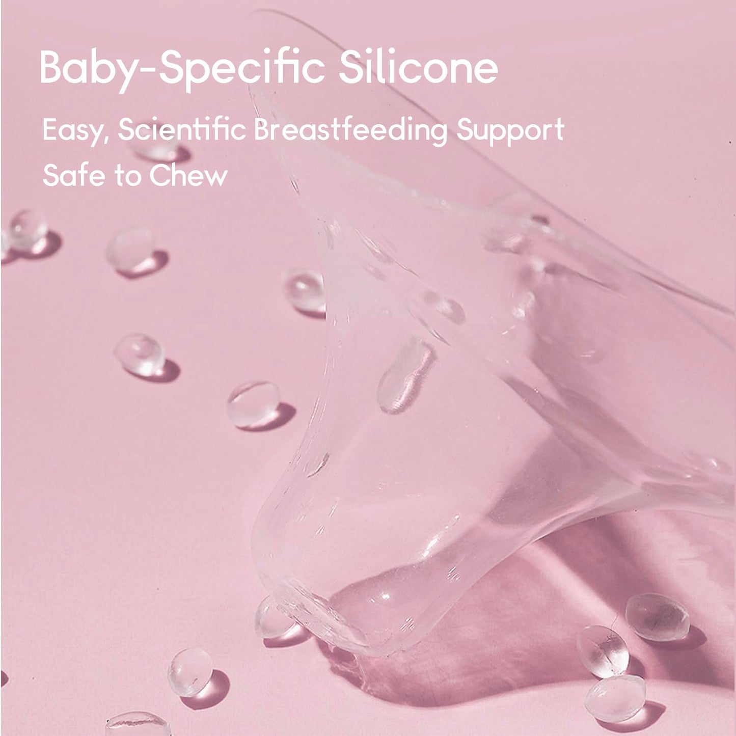Luxemum breastfeeding shields for flat nipples