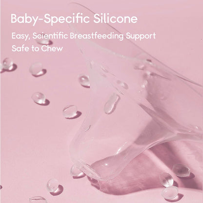 Luxemum breastfeeding shields for flat nipples