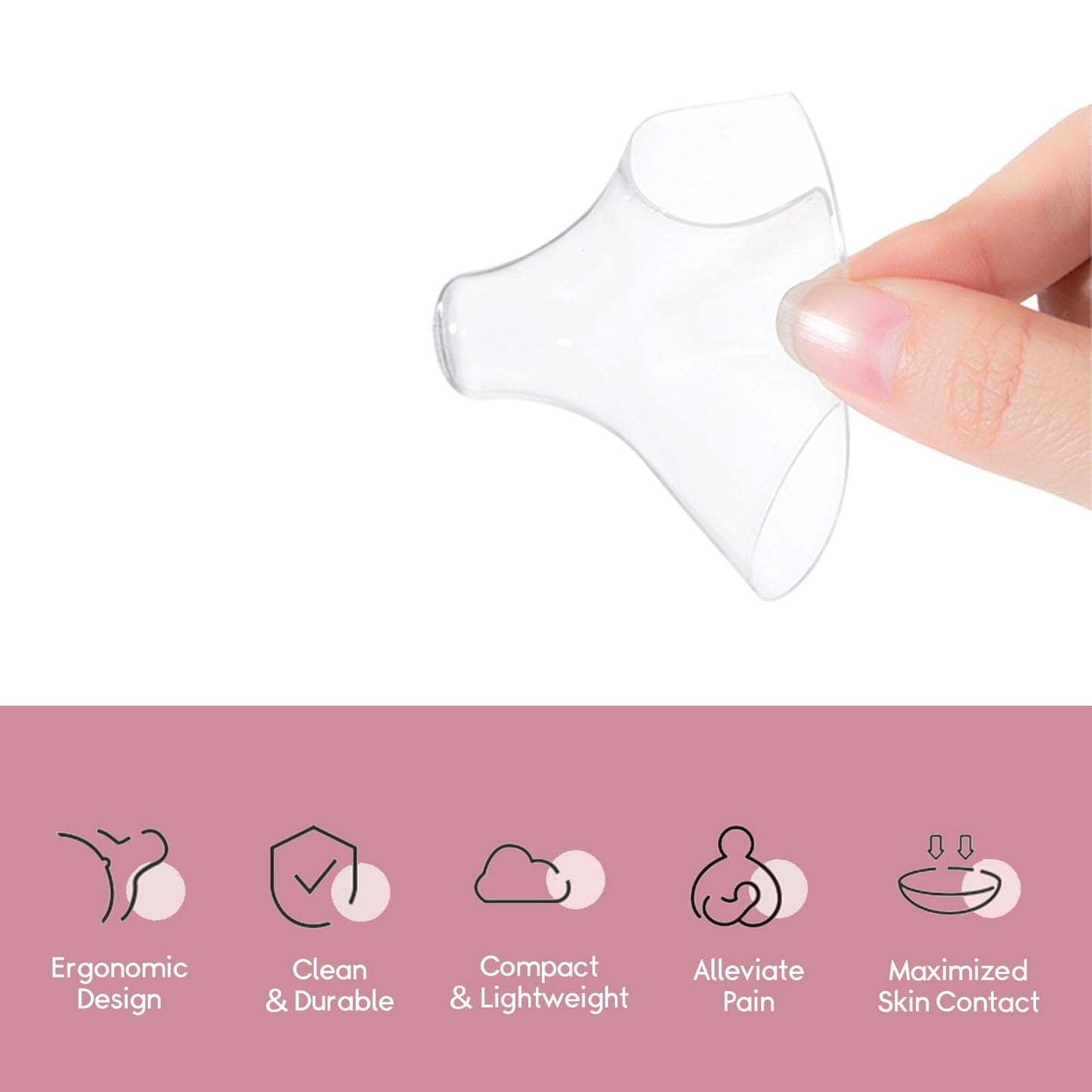BPA free reusable silicone nipple guards