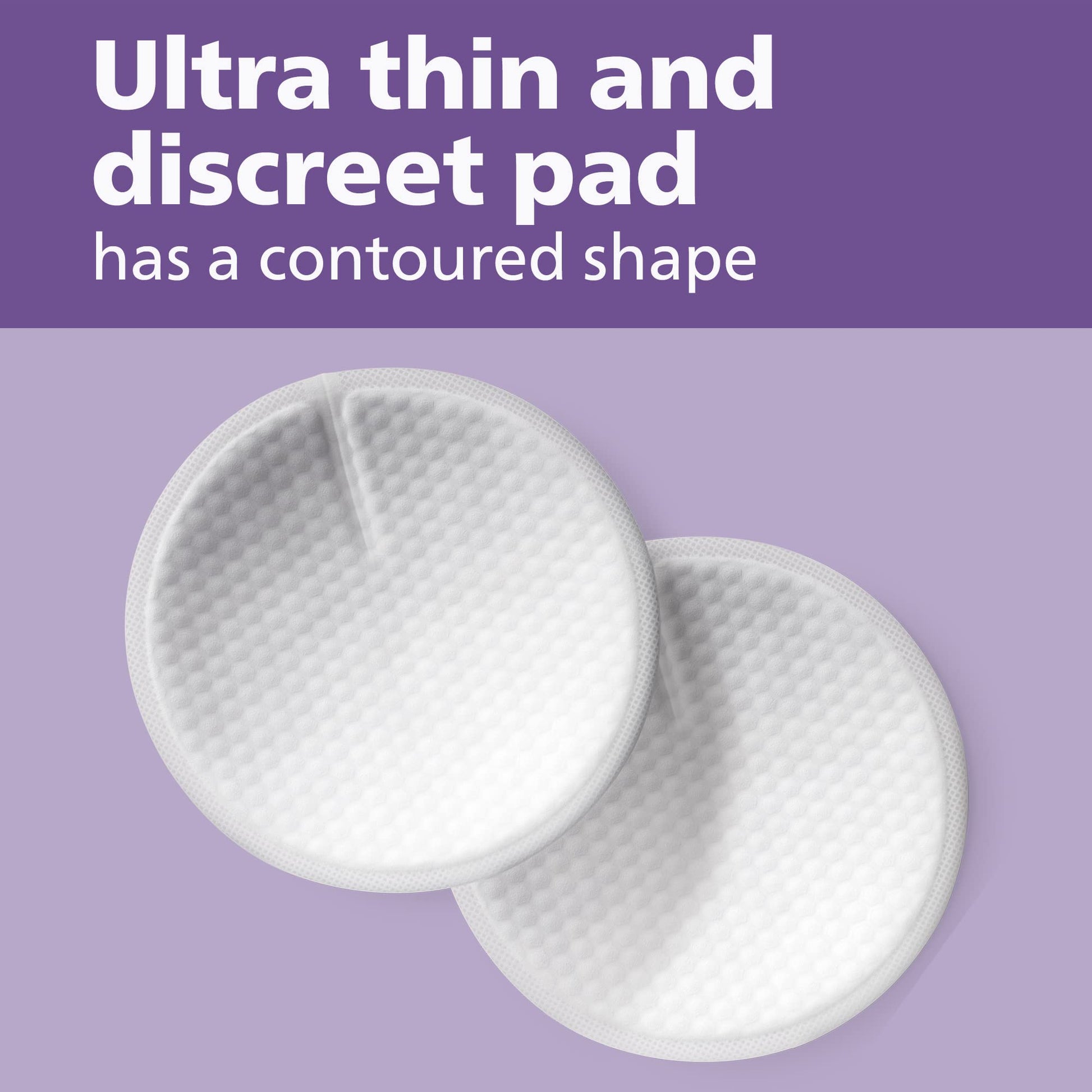 Philips Avent breast pads in individual hygienic packaging