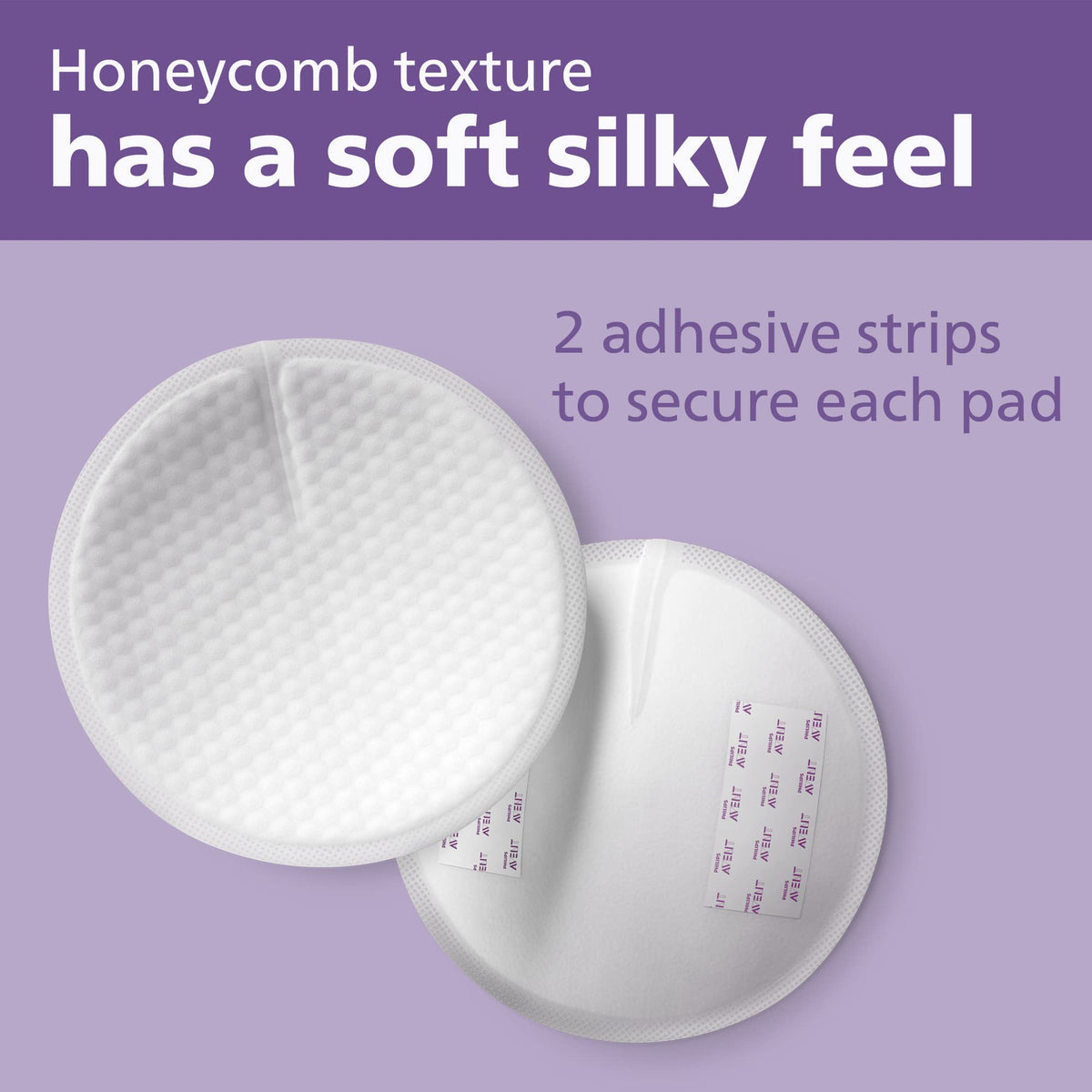 Philips Avent breast pads inside nursing bra