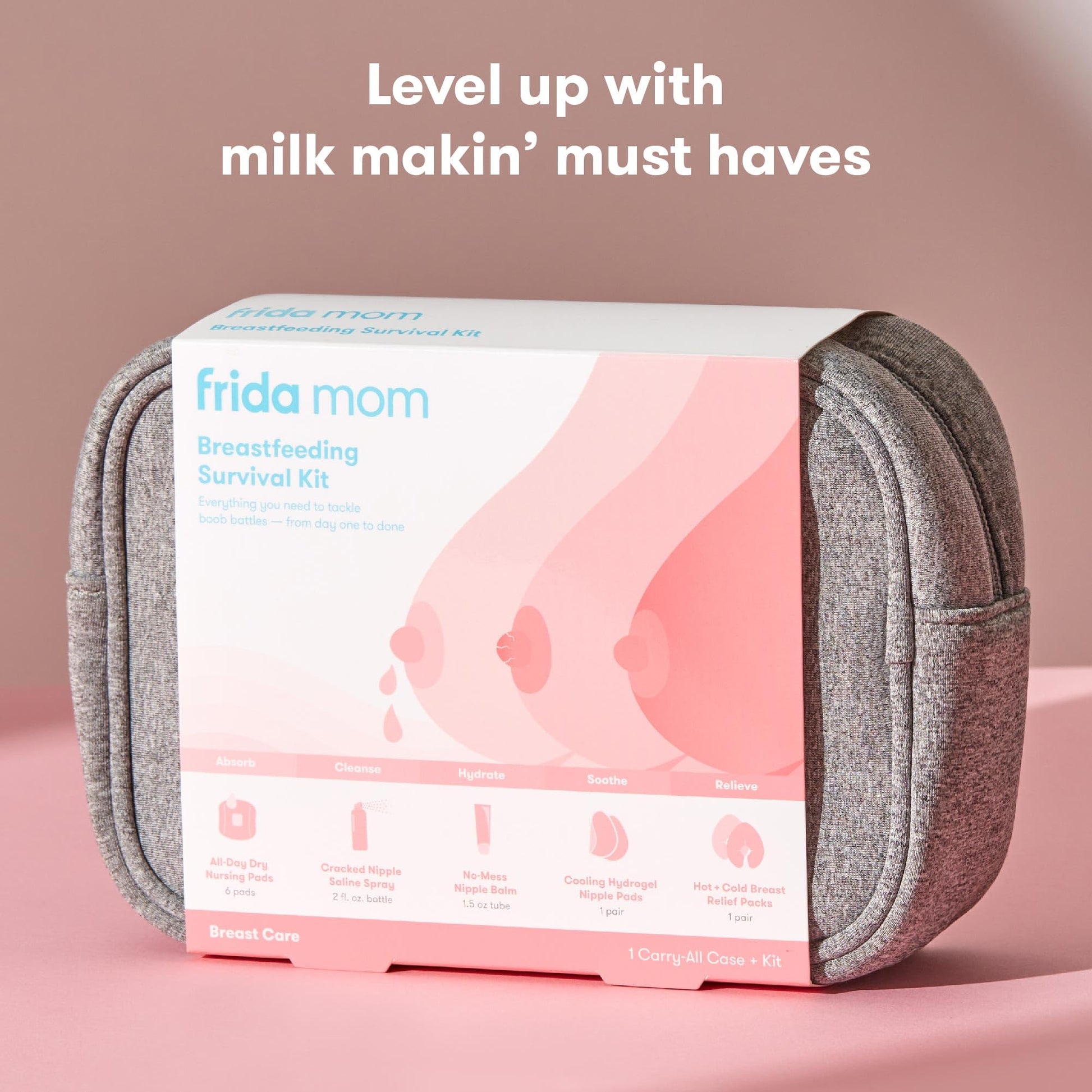 Authentic Frida Mom breastfeeding care product set