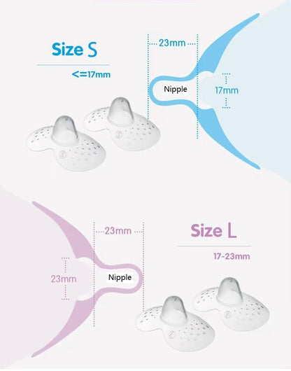 Side profile of MAM SkinSoft silicone nipple shield