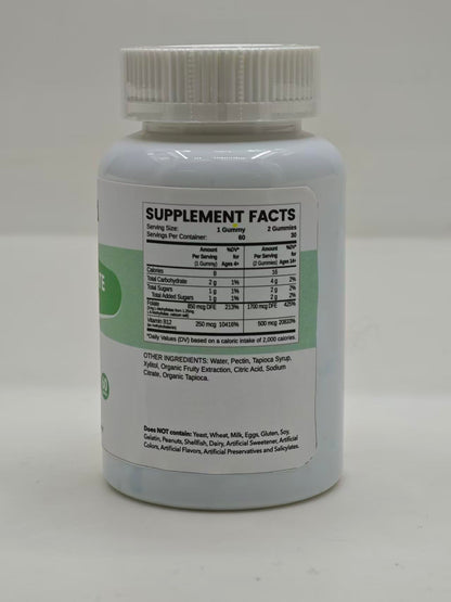 NATISLAND non-GMO gluten-free MTHFR supplement for kids and adults