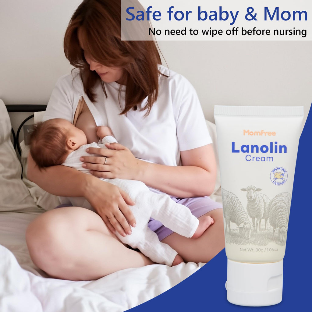 Breastfeeding essentials Momfree nipple cream tube