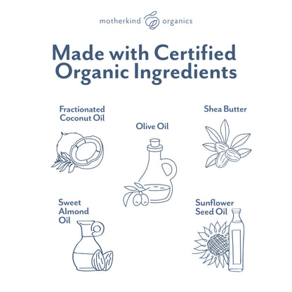 Motherkind Pumping Spray with organic skincare features