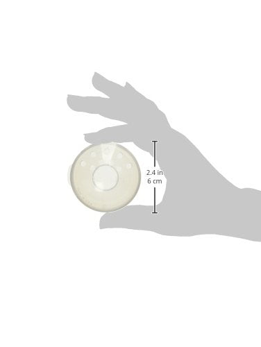 Detailed view of Medela breast shell ventilation holes