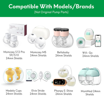 Lozaeve breast pump accessory set in packaging