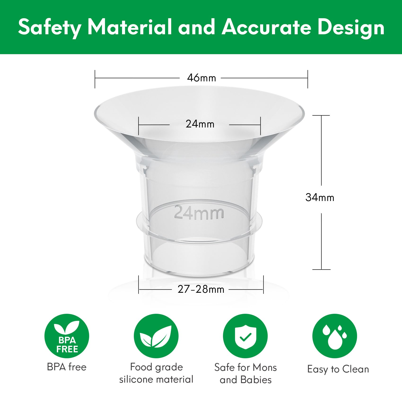 Compatibility guide for Lozaeve 24mm flange inserts