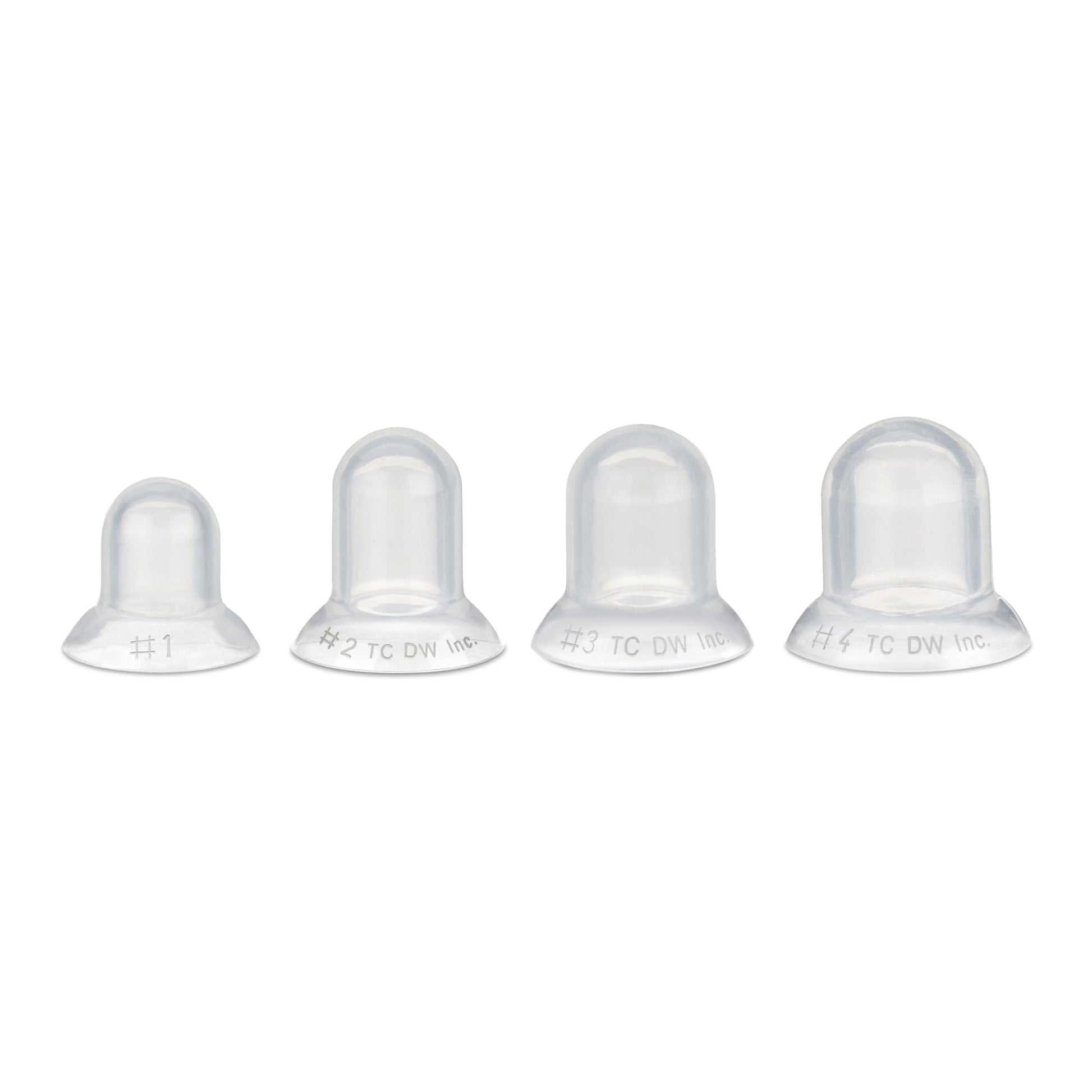 Close up of medical grade silicone Supple Cups