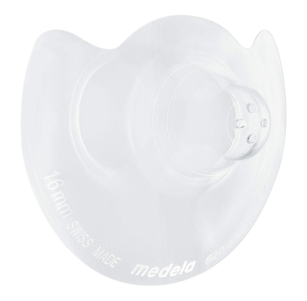 Medela 16mm nipple shield in packaging