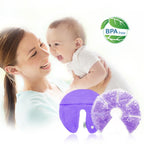 Conbella gel breast pack with soft velvet cover
