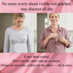 Flat bottom design of reusable breast milk collection cups