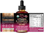 Nutraharmony liquid vitamin bottle showing supplement facts label