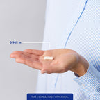 Side view of Pure Encapsulations Vitamin B5 bottle