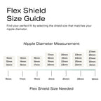 Zomee Flex 19mm shield set for latch assistance and comfort