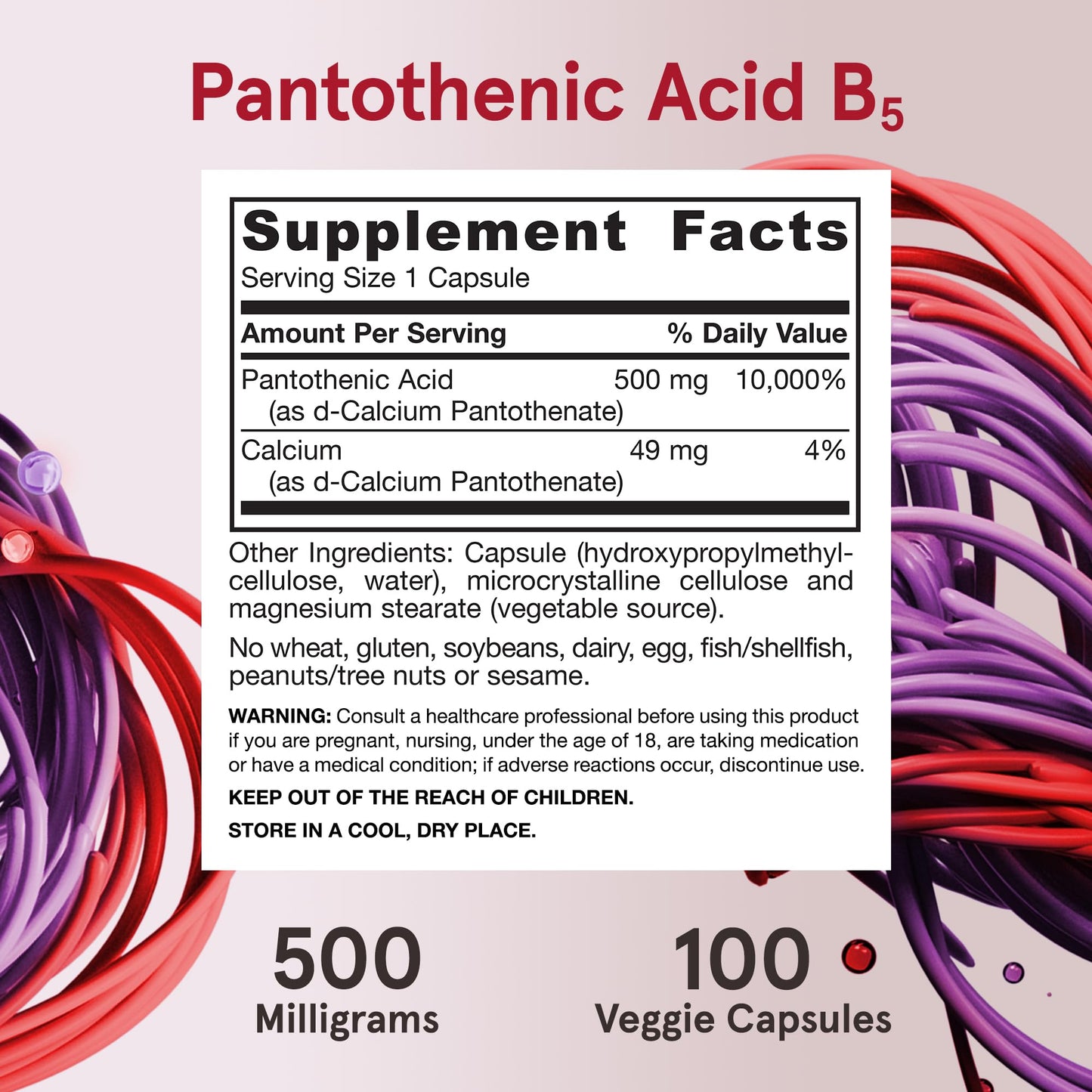 Authentic USA imported Jarrow Formulas B5 supplement