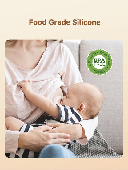 Pair of ultra-thin Jordcaslee breastfeeding nipple shields